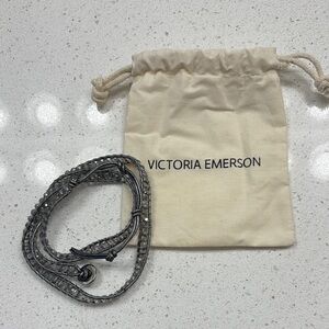 Victoria Emerson Gray Wrap Bracelet
